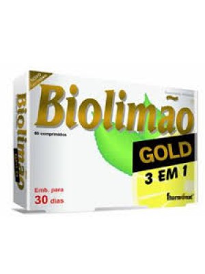 Biolimão Gold 3 em 1 - 60 comprimidos - Fharmonat 